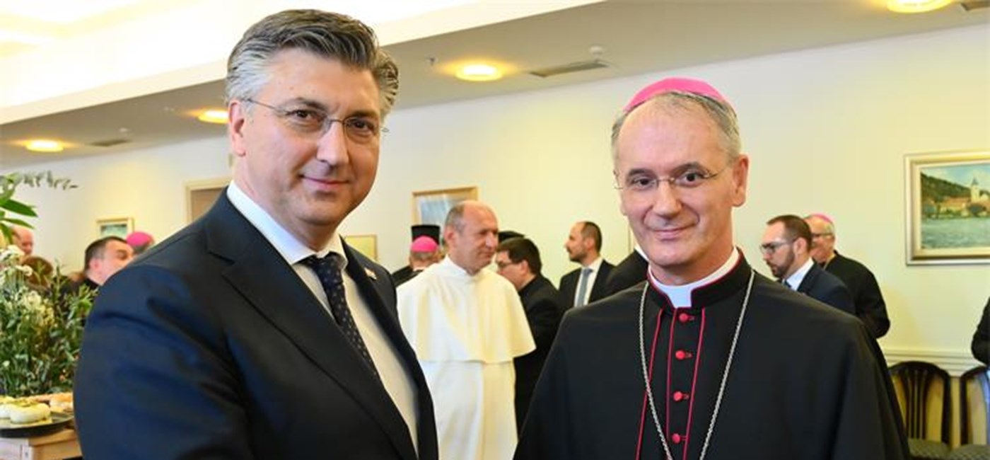 Plenković: Poruke mons. Kutleše doživjet će veliki odjek u hrvatskom narodu